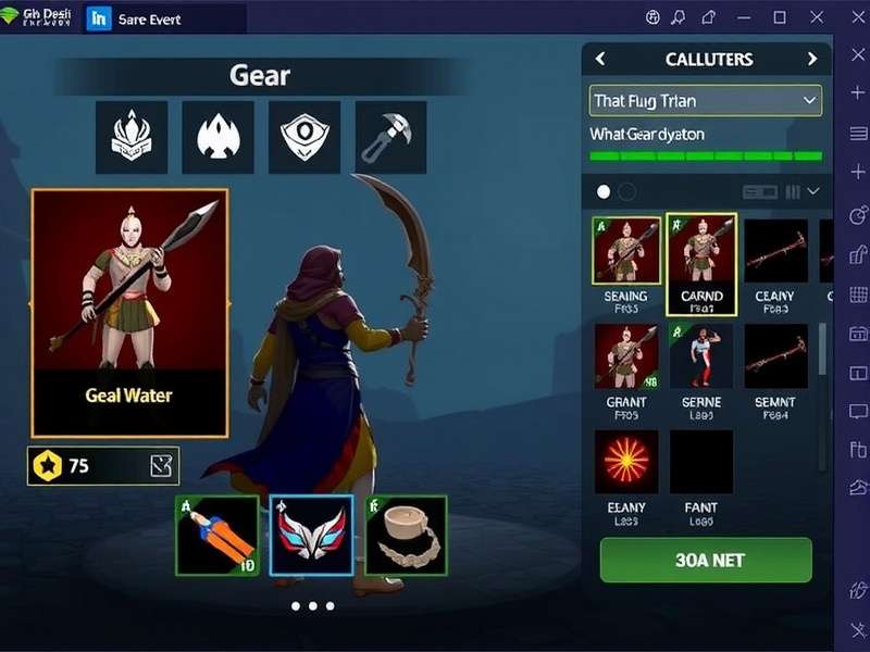 Desi Warrior Dark Encounter Gear Customization